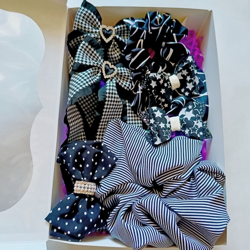 Striped and Dotted charm