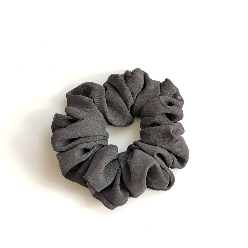 Графітовий шифоновий скранч